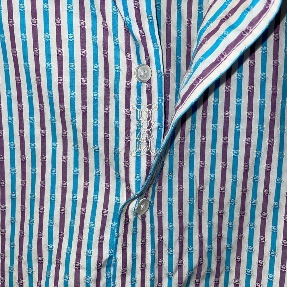 Robert Graham SS Mens button down shirt SZ L​​​​​​​​​​​​​​​​ - Picture 4 of 6